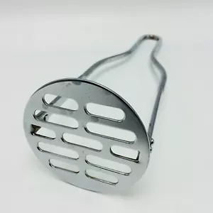 Stainless Or Chrome POTATO MASHER Manual Retro Kitchen Utensil Sturdy - Picture 1 of 10