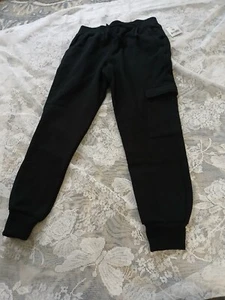 Boys Highland Black Jogging Pants Size 8 Nwt - Picture 1 of 7