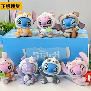 Miniso Disney Stitch Fiesta Animales Serie Confirmada Caja Ciega Figura Juguete Nuevo - Imagen 1 de 12