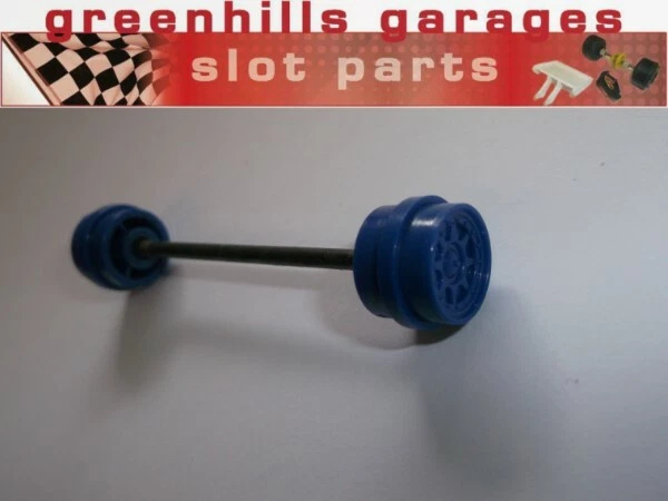 Greenhills Scalextric Team Avon Gerhards No.22 Front Axle & Wheels C698 - Use... - Image 1 of 1