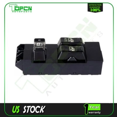 Interruptor de ventana delantero derecho para Chevy Silverado GMC Sierra 1500 2500 3500 2000-2002 Foto 1 de 4