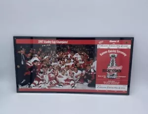 1997 Detroit Red Wings Stanley Cup Commemorative Ticket Banner Raising Ticket - Picture 1 of 11