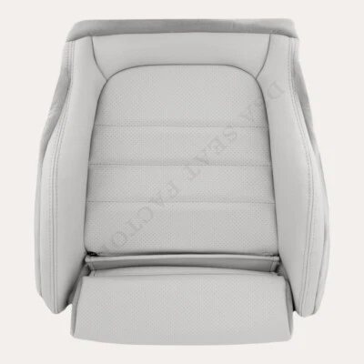 2015-2023 Mercedes-Benz C-Class Cabriolet Driver Bottom Seat Cover-LEATHER GREY - Image 1 of 4