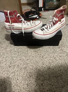 Uomo Taglia 5 Donna Taglia 7 Andy Warhol Converse Chuck Taylor A.S High, Campbells - Foto 1 di 11