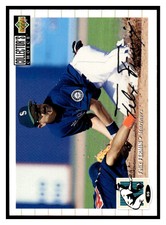 1994 Collector's Choice Silver Signature  Felix Fermin  Seattle Mariners #387