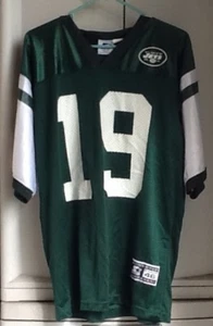 Vintage 1998 Starter NFL New York Jets #19 K Johnson Men's 46 M Football Jersey - Picture 1 of 9