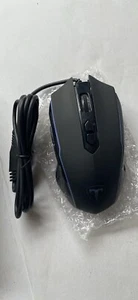 Easterntimes Tech T-16 kabelgebundene RGB 8 programmierbare Tasten-Gaming-Maus mit Griffen - Bild 1 von 6