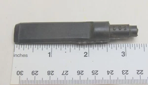 Italy 502 Replacement Tobacco Pipe Stem 9/16 x 2-19/32 Round Saddle Flat Bit - Picture 1 of 5