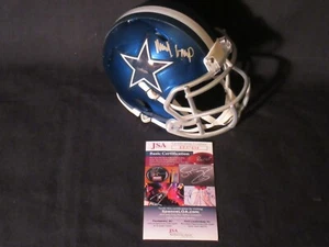 MINI CASCO MICHAEL GALLUP FIRMADO DALLAS COWBOYS RIDDELL SPEED BLAZE JSA CERTIFICADO DE AUTENTICIDAD - Imagen 1 de 5