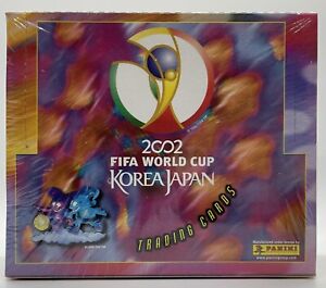 2002 Panini FIFA World Cup Trading Card Hobby Box New Sealed
