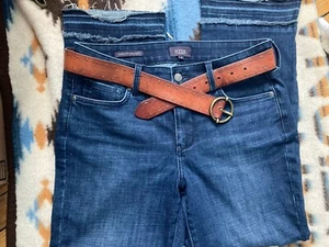 NYDJ Iconic Marilyn Classic Straight Dark Wash Mid-Rise Lift & Tuck Technology 8 - Picture 1 of 6