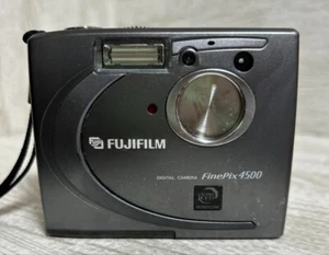 FUJIFILM Fuji FinePix 4500 [ Black ] Digital Compact Camera Tested and Working - Picture 1 of 11