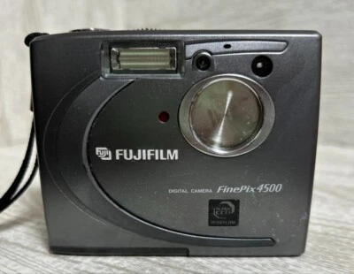 FUJIFILM Fuji FinePix 4500 [ Black ] Digital Compact Camera Tested and Working - Image 1 of 4