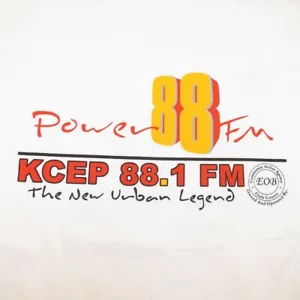 Camiseta KCEP POWER 88 FM Las Vegas Radio Station Urban Legends Para Hombre XL - Imagen 1 de 2