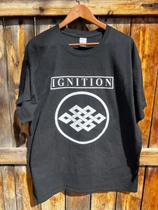 Camisa Ignition Punk Hardcore Gildan Negra XXL - Imagen 1 de 7
