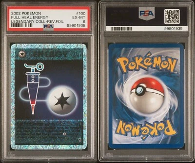 Pokemon Legendary Collection Reverse Holo Full Heal Energy #100/110 PSA 6 EX-MT - Image 1 of 3