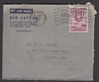 Gold Coast 1947 Used Airletter To Usa