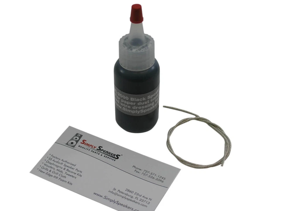 SIMPLY SPEAKERS Speaker Flex Leadwire Repair kit 1' for woofer subwoofer voice coil wire LWK-1