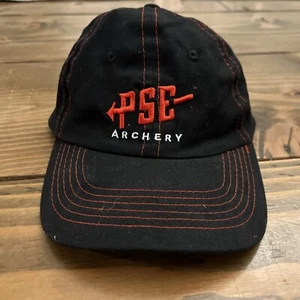 PSE Archery Logo Mütze Kappe schwarz & rot Erwachsene verstellbar H1 - Bild 1 von 2