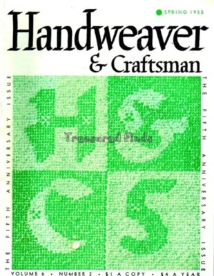 Handweaver & Craftsman Magazine Vol. 6 No. 2 Spring 1955 - Image 1 of 3