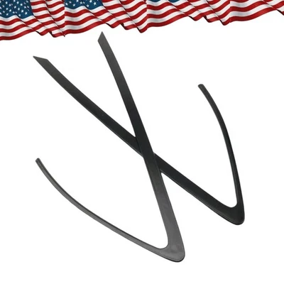 Juego de 2 molduras de cuarto de ventana lateral izquierdo y derecho para Lexus RX350 Base 2007 08 Foto 1 de 4