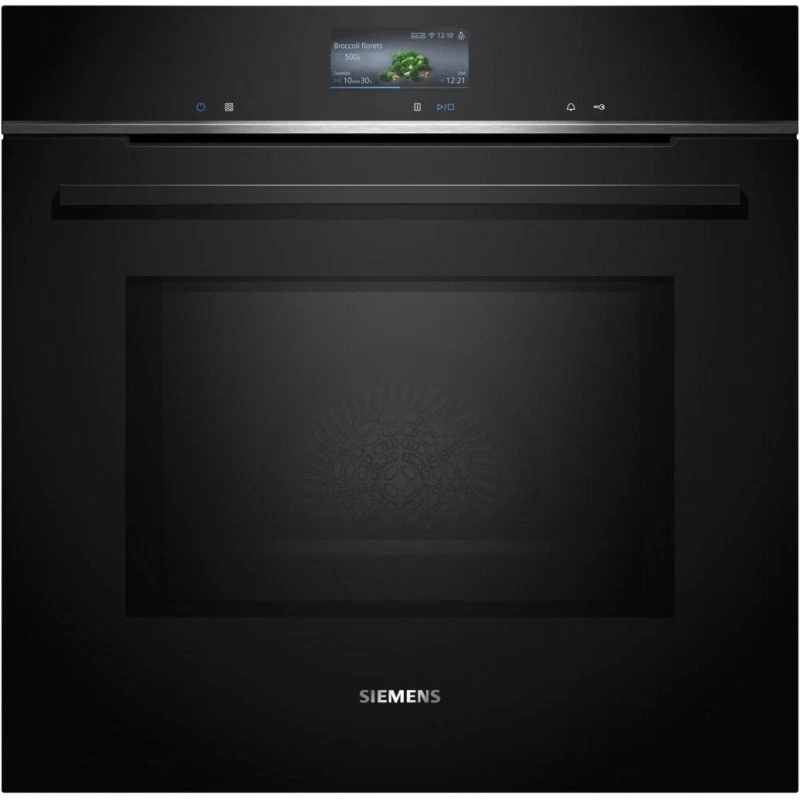 Multifunktionsofen mit pyrolytischer Mikrowelle Siemens HM776GKB1 71 L Kapazität - Bild 1 von 1