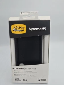 NEW OtterBox Symmetry Series Ultra Slim Case for Samsung Galaxy S24 Only - Black - Photo 1 sur 2