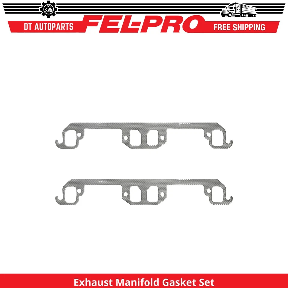 For 1993-1998 Jeep Grand Cherokee Exhaust Manifold Gasket Set Fel-Pro 1994 1995 - Image 1 of 1