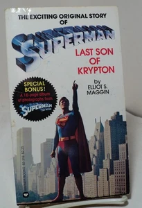 Superman - Last Son of Krypton by Elliot Maggin - Warner 82-319 - 1978 - novel - Picture 1 of 2