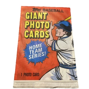 1981 Topps Giant Photo Cards Sealed - Picture 1 of 3