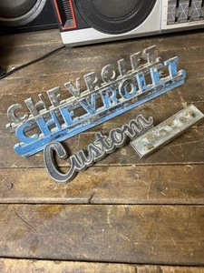 1947-1954 1949 1951 1952 1953 1955 Chevrolet Truck Emblems Emblem Badge Trim #1 - Picture 1 of 11