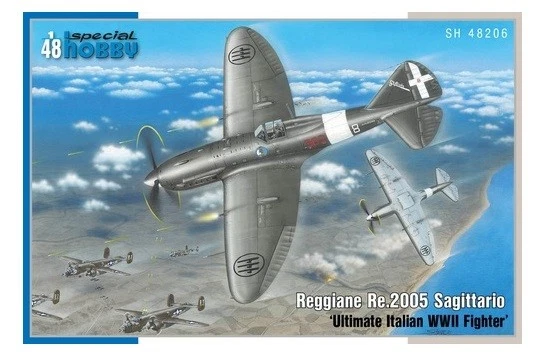 Special Hobby Reggiane Re.2005 Sagittario Italian WWII Fighter modellismo