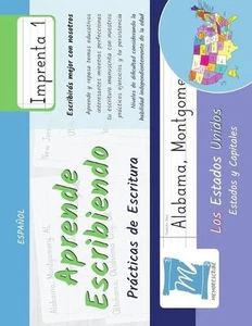 Prcticas de Escritura - Estados y Capitales de los Estados Unidos - Letra Impren - Picture 1 of 1