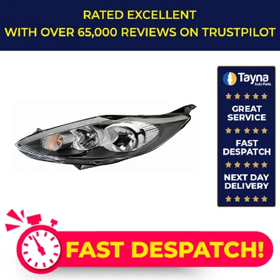 Faro faro compatible con Ford Fiesta Mk6 TDCi 1.5D izquierdo 2012 N/S lado del pasajero Foto 1 de 4