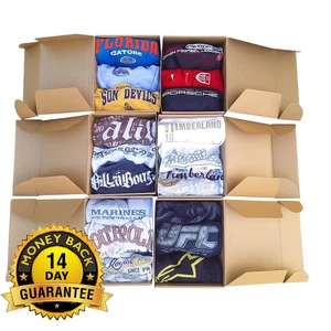 Paquete de 3 camisetas misteriosas vintage - ¡Y2K, deportes, gráficos y más! - Imagen 1 de 5
