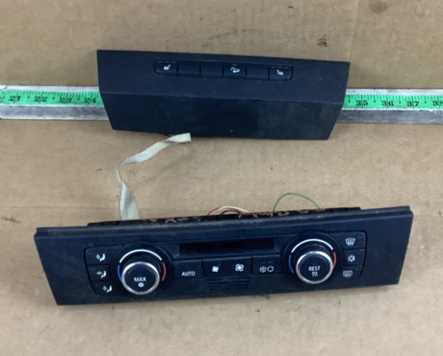 BMW 328xi 2007-2009 calefacción aire acondicionado control climático y panel de interruptor de asiento térmico OEM Foto 1 de 4