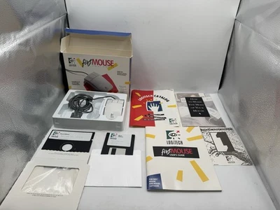 Mouse Piloto Logitech de Colección Versión Serie Trackball Modelo M-MD15 con Original Caja Foto 1 de 4