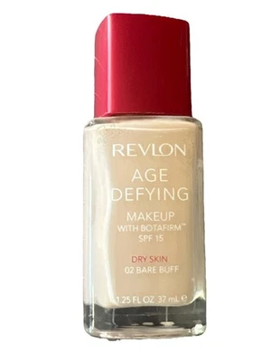 Revlon Age Defying w/ Botafirm Makeup SPF 15- 02 Bare Buff - DRY SKIN - Image 1 of 3
