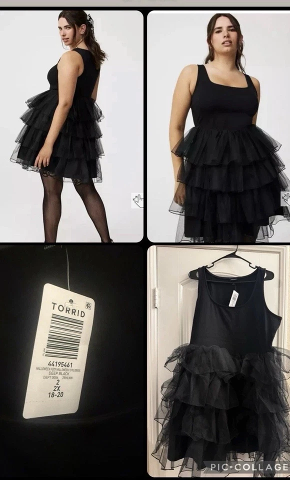 Torrid Halloween Foxy Tutu Dress Size 2 - Image 1 of 1