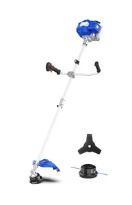 52cc Gas Weed Wacker, 3-in-1 String Trimmer/Edger, 18” with 10” Brush Cutter - Picture 1 of 6