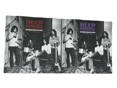 Deep Purple - Bournemouth 1971 Volume 1 & 2 Vinyl Records Lot New - Image 1 of 4