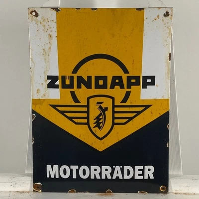 Zündapp Enamel Sign - 40x30cm (15.7x11.8") - Nice Motorcycle Garage Vintage... - Image 1 of 4