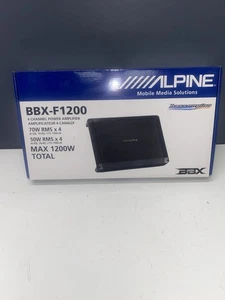 AMPLIFICADOR AMPLIFICADOR ALPINO BBX-F1200 4 CANALES COCHE AUTO - Imagen 1 de 4
