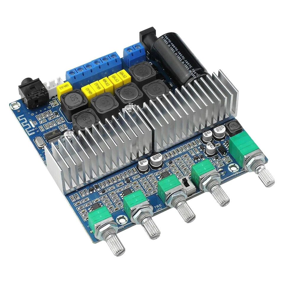 Bluetooth 5.0 audio amplifier TPA3116D2ital2.1 - Image 1 of 1