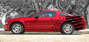 Reflective Stars & Bars Body Graphics (2005-2009 Mustang) - Picture 1 of 6