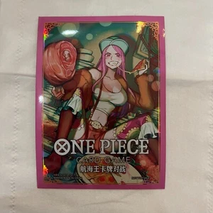 One Piece Card Game Chinese Jewelry Bonney Limited 10 Card Sleeves Exclusive - Picture 1 of 2
