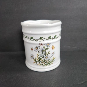 Lillian Vernon Botanical Canister Crock Vase Steinzeug Vintage Ersatz ohne Deckel - Bild 1 von 14