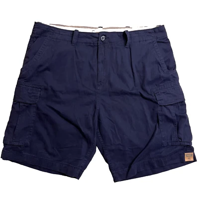 The Foundry Supply Co. Navy Blue 100% Cotton Cargo Shorts Men's Size 44 NWT - Image 1 of 4