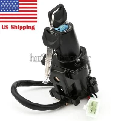 Interruptor de encendido cerradura y llaves para Honda CBR600RR 2005-2006 05 06 Foto 1 de 4