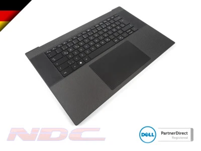 Dell XPS 17-9730 Handauflage, Touchpad + deutsche Tastatur mit Hintergrundbeleuchtung 00DJYF + 0DPY7K - Bild 1 von 3
